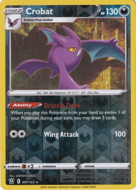 Crobat - 091/163 - Reverse