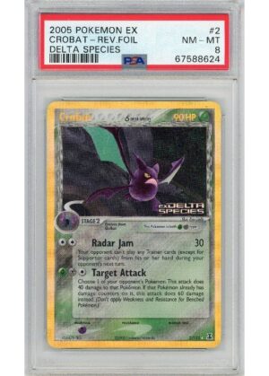 Crobat &delta; 2/113 Reverse Foil PSA 8