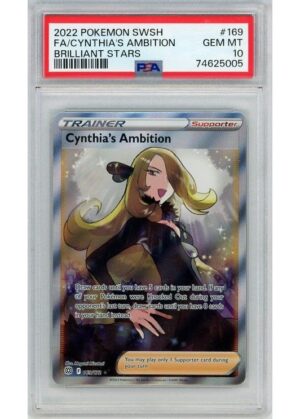 Cynthia's Ambition 169/172 PSA 10