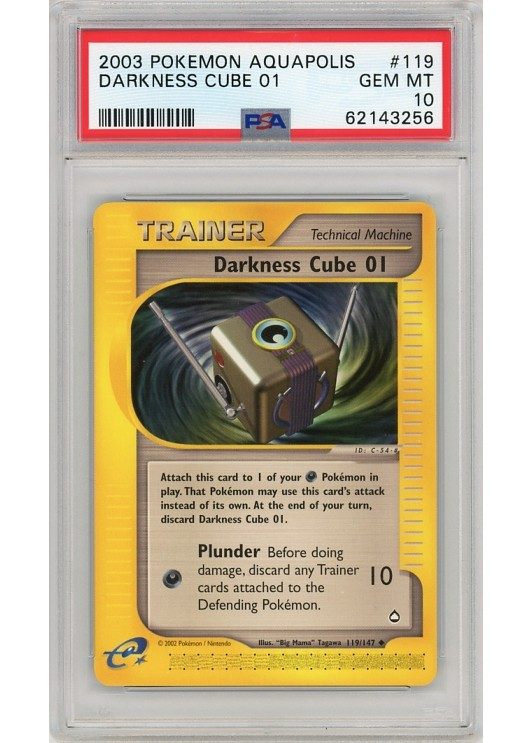 Darkness Cube 01 – 119/147 – PSA 10