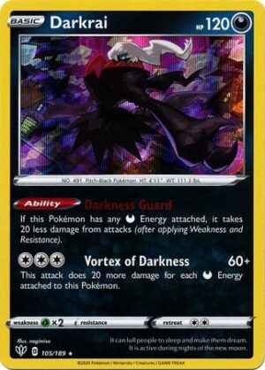 Darkrai - 105/189 (Holo)