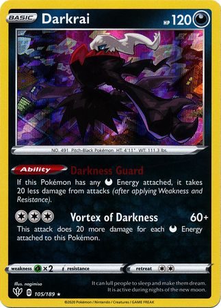 Darkrai - 105/189 (Holo)