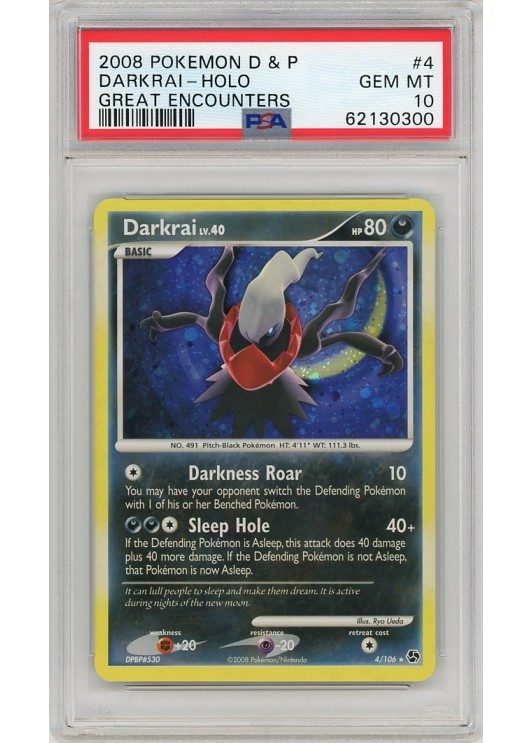 Darkrai 4/106 PSA 10