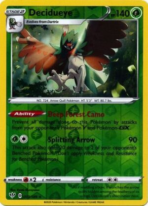 Decidueye - 013/189 - Reverse