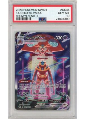 Deoxys-VMAX-GG45GG70-PSA-10-