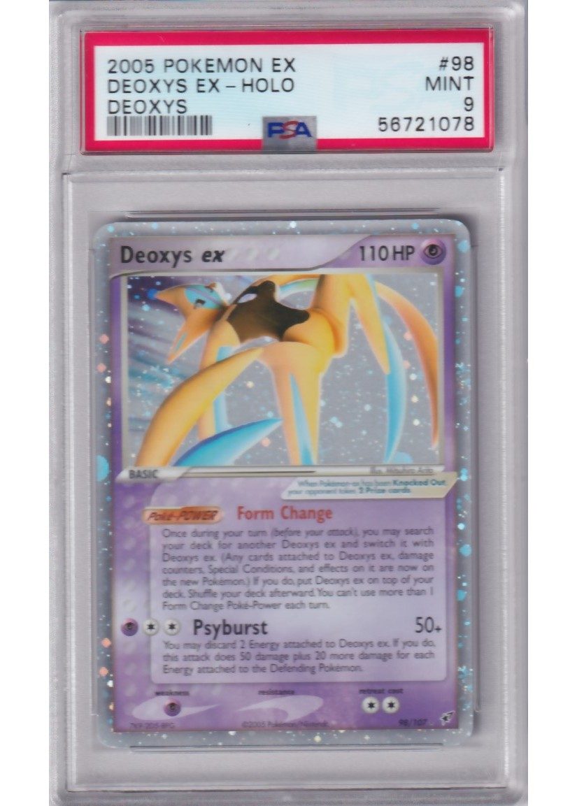 Deoxys ex 98/107 PSA 9