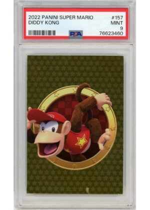Diddy (Panini Super Mario) 157 PSA 9