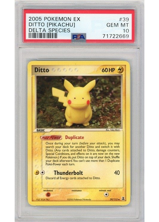 Ditto 39/113 PSA 10