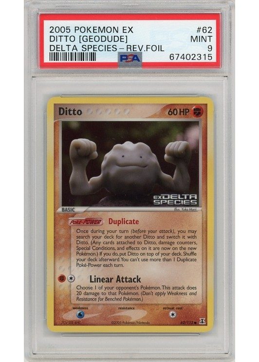 Ditto 62/113 Reverse Foil PSA 9