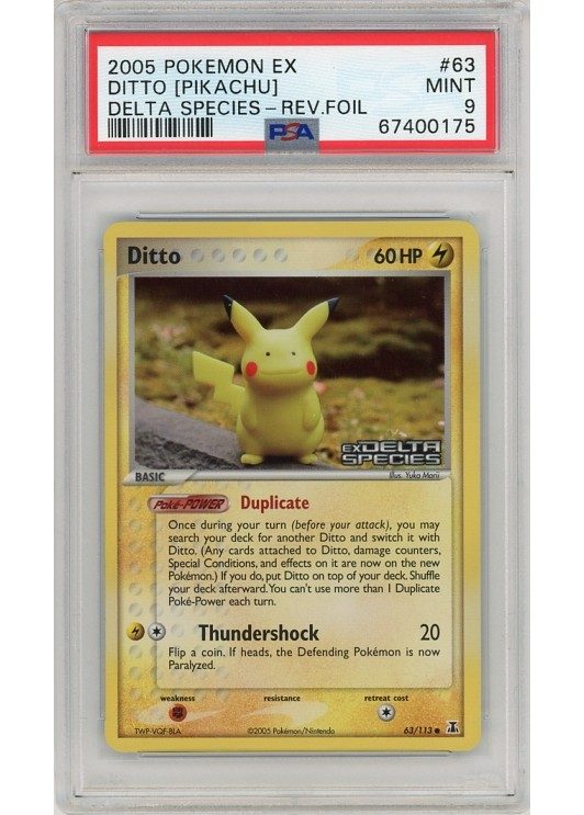 Ditto 63/113 Reverse Foil PSA 9