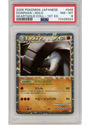 Donphan 046 1st Edition PSA 8