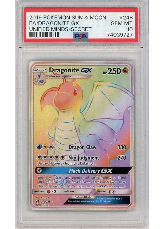 Dragonite GX #229 Prices | Pokemon Unified Minds | Pokemon Cards