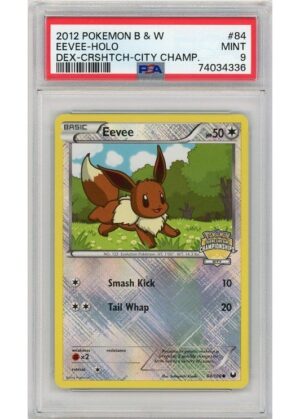 Eevee City Championship Stamp 84/108 PSA 9