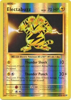 Electabuzz - 41/108 - Reverse