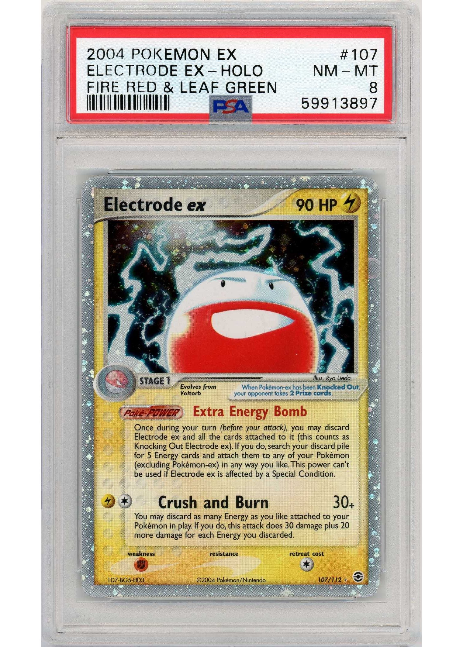 Electrode ex 107/112 PSA 8