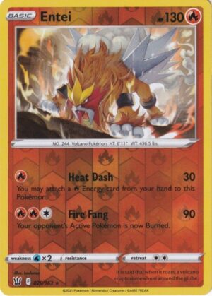 Entei - 020/163 - Reverse