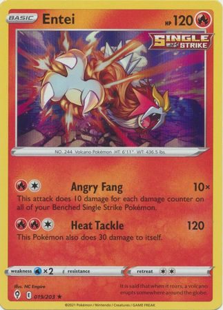 Entei - 19/203 (Holo)
