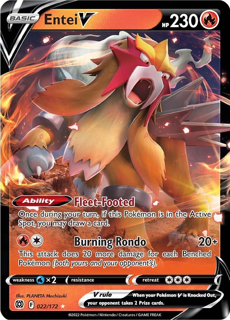 017 172 pokemon card Pokemon Crown Zenith Rare Holo Hisuian Samurott V GG51
