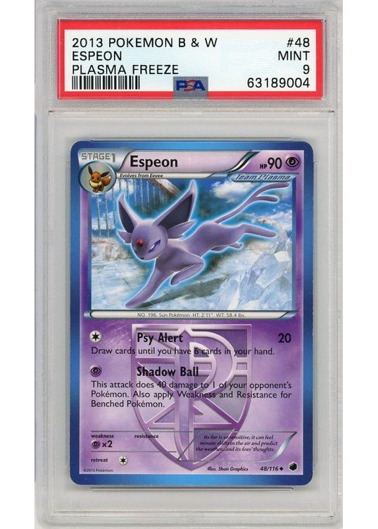 Espeon 48/116 PSA 9