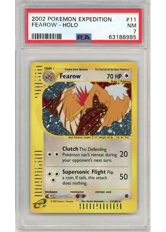 Fearow 11/165 PSA 7