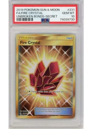 Fire Crystal 231/214 PSA 10