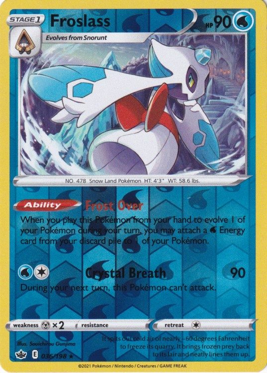 Froslass - 036/198 - Reverse