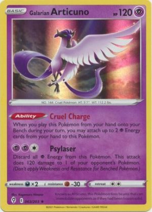 Galarian Articuno - 63/203 (Holo)