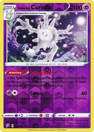 Galarian Cursola – 079/192 – Reverse
