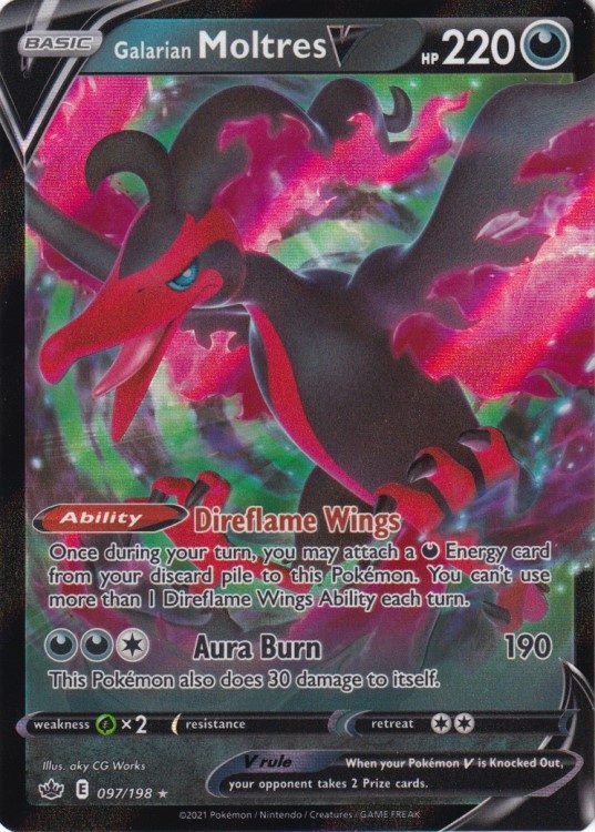 Galarian Moltres V - 097/198