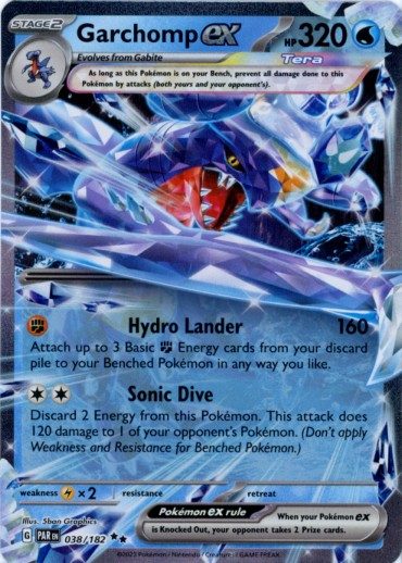 Garchomp ex - 038/182