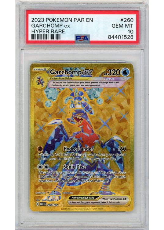 Garchomp ex 260/182 PSA 10