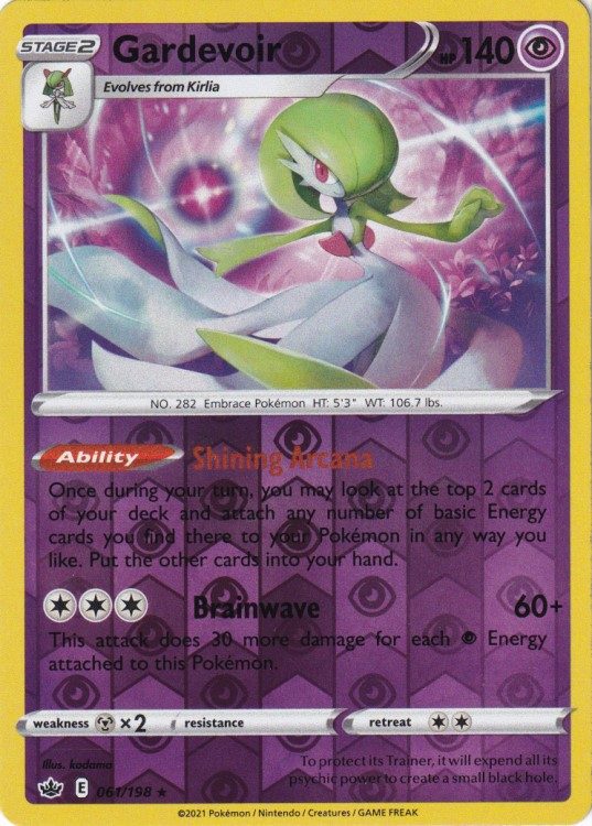 Gardevoir – 061/198 – Reverse