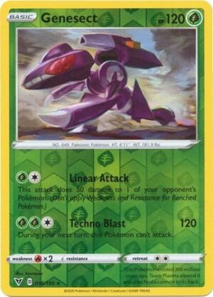 Genesect - 016/185 - Reverse