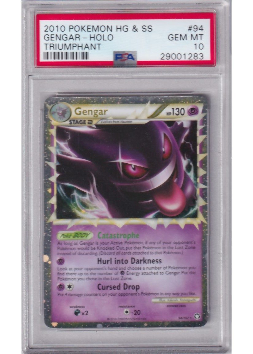Gengar 94/102 PSA 10