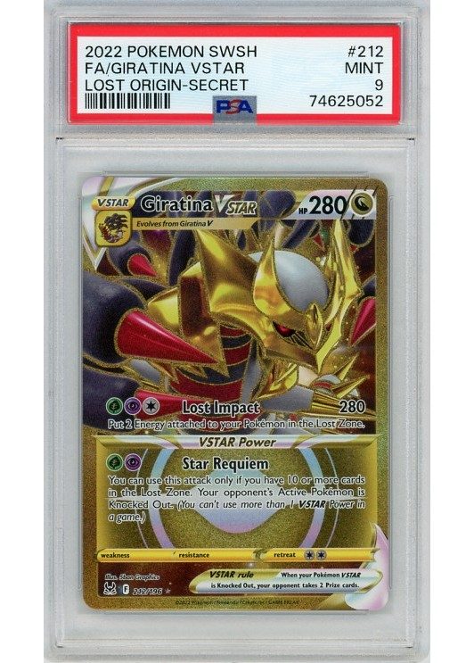Giratina VSTAR – 212/196 – PSA 9