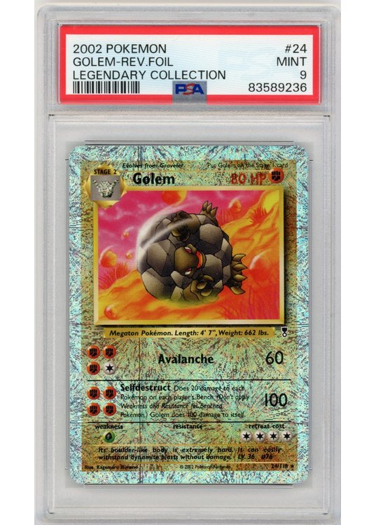 Golem 24/110 Reverse Foil PSA 9