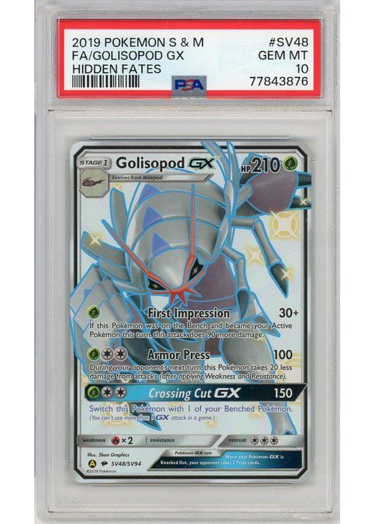 Golisopod GX SV48/SV94 PSA 10