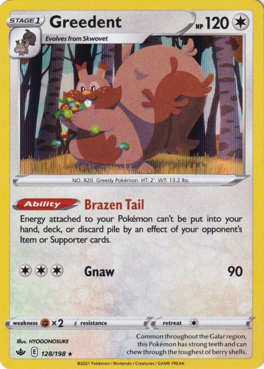 Greedent - 128/198 (Holo)