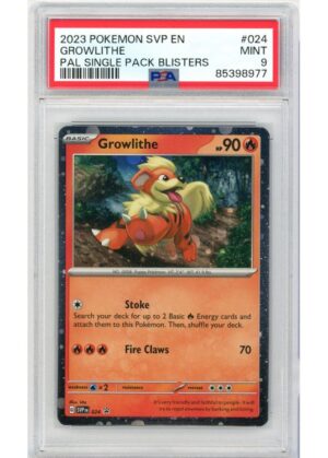 Growlithe SVP024 PSA 9
