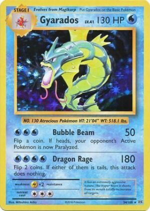 Gyarados - 34/108 (Holo)