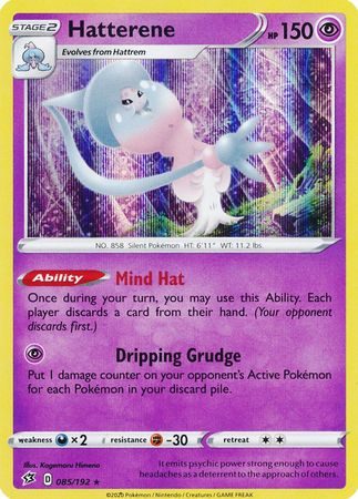 Hatterene - 085/192 (Holo)