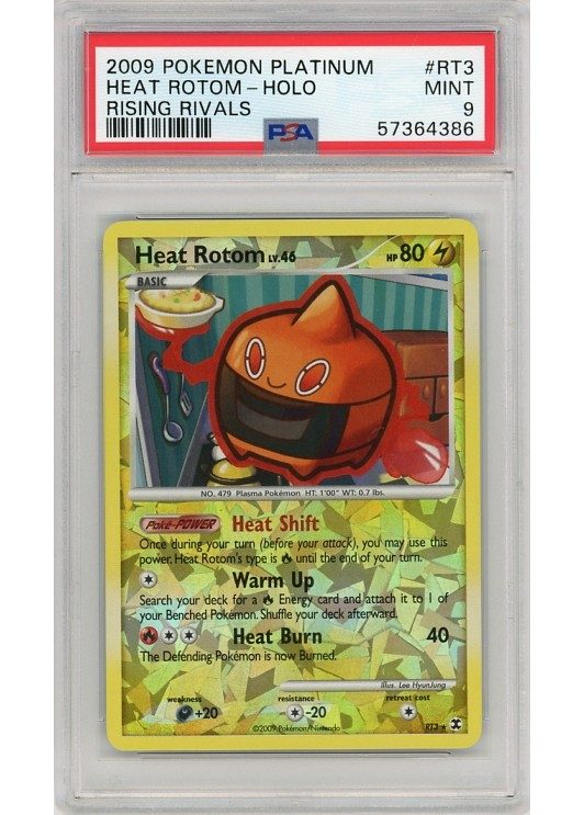Heat Rotom RT3 PSA 9