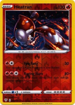Heatran - 025/189 - Reverse
