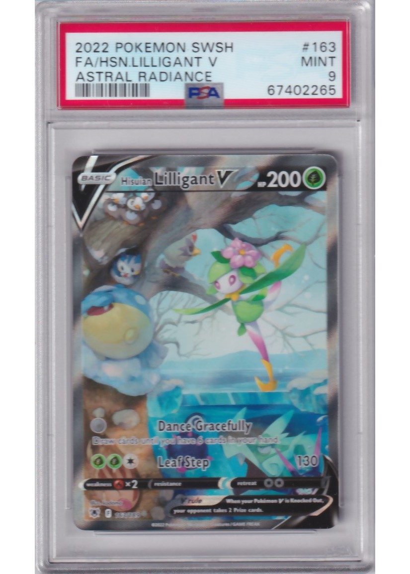 Hisuian Lilligant V – 163/189 – PSA 9