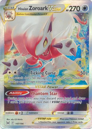 Hisuian Zoroark VSTAR – 147/196