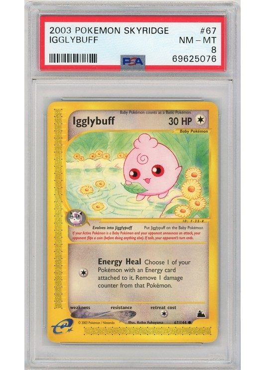 Igglybuff 67/144 PSA 8