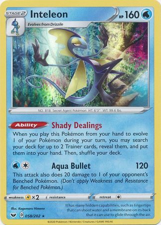 Inteleon – 58/202 (Holo)