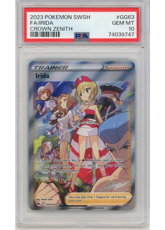 ポケモンカード FA/IRIDA #077 PSA GEM MT 10 PSA鑑定品-MINT10]ポケモンカード カイ 2022 POKEMON JPN FA/I