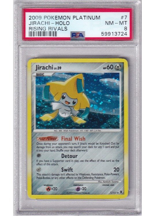 Jirachi – 7/111 – PSA 8