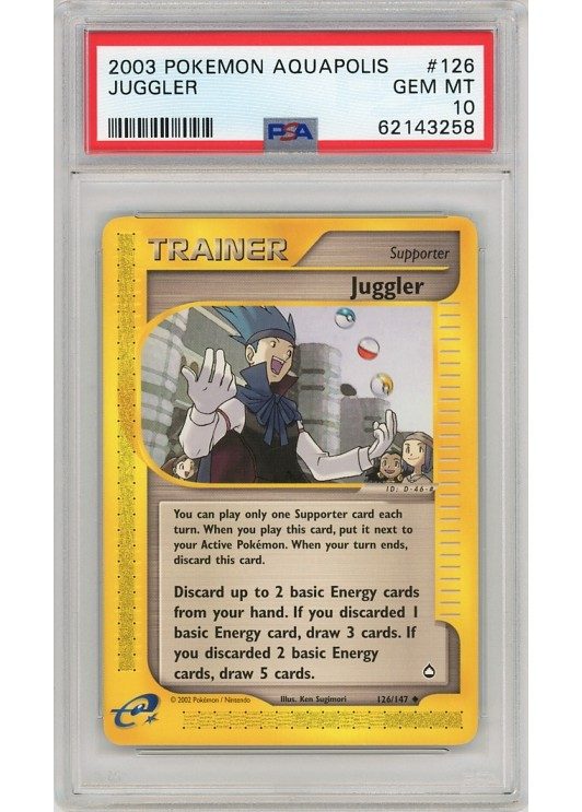 Juggler 126/147 PSA 10